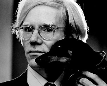 Andy Warhol by Jack Mitchel