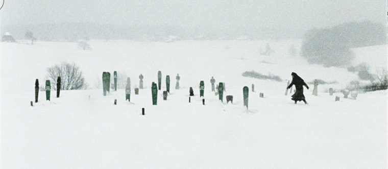 Alma Prica at cemetery